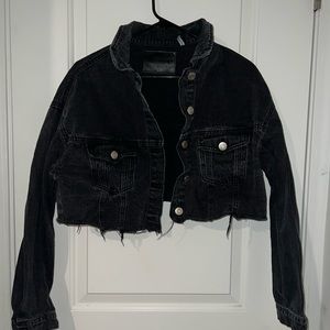 Cropped Jean Jacket